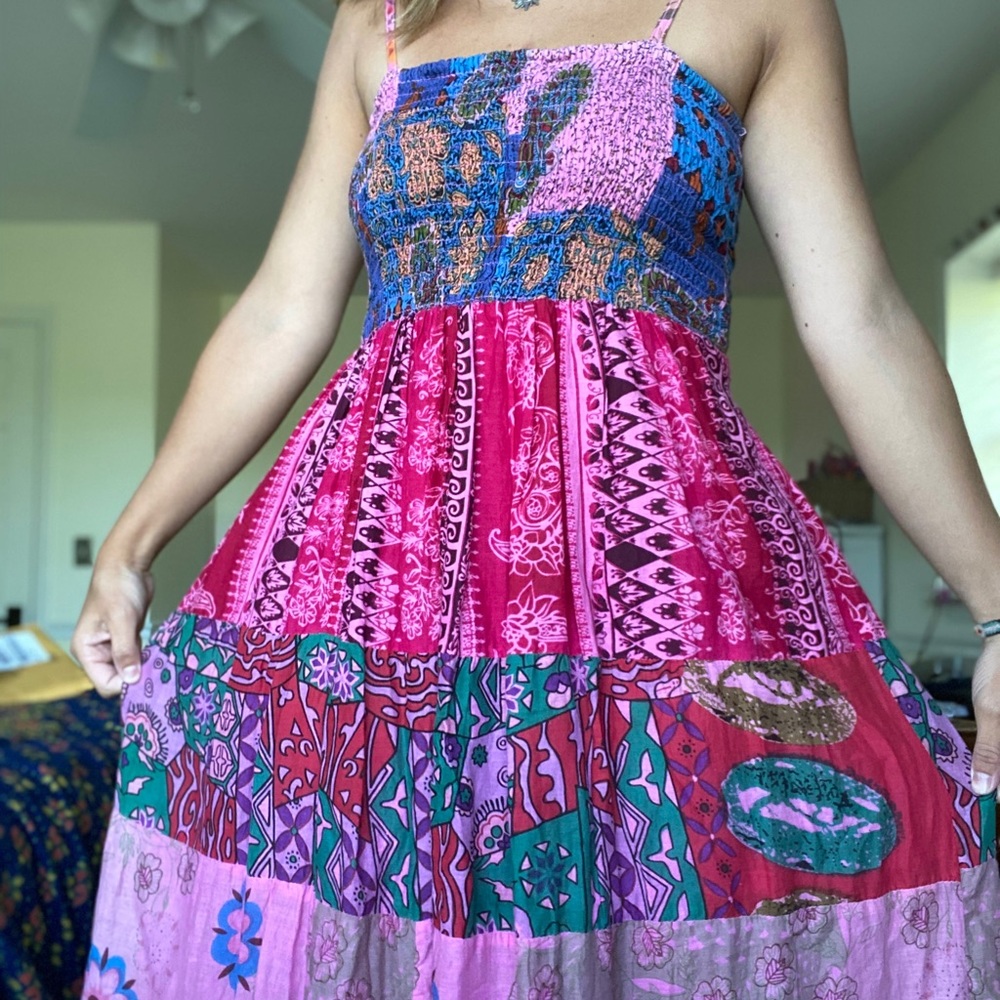 Patterned dress